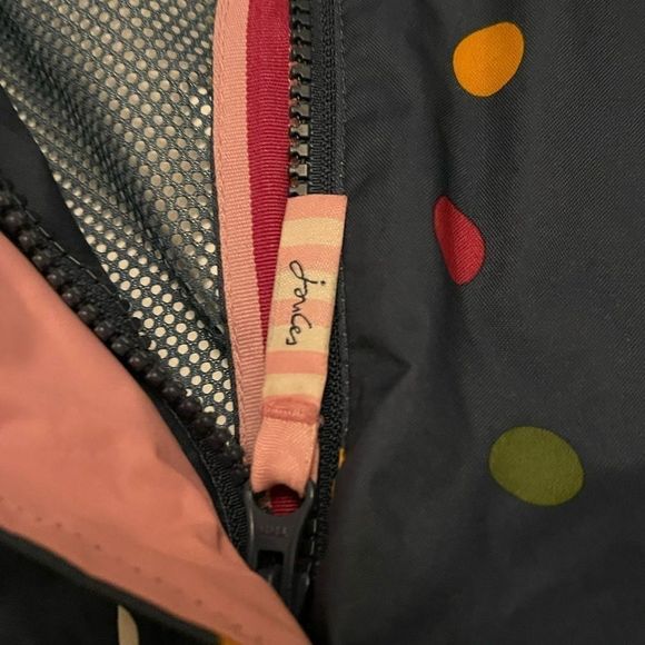 Joules Polka Dot Rainy Day Slicker Size 11-12 years - Picture 9 of 14